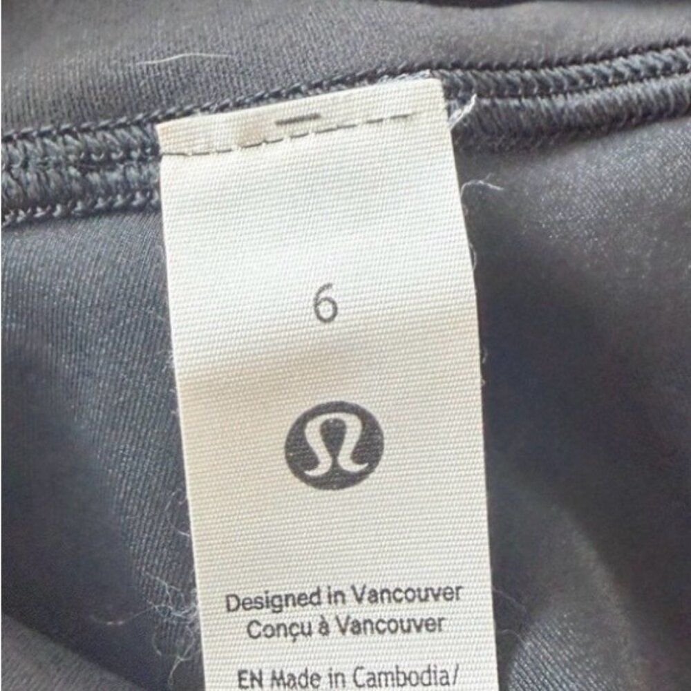 lululemon Wunder Train Black High Rise Tight 25” - Picture 2 of 9